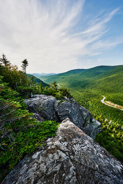 View from Mount Hight, White mountains, New Hampshire, United States 