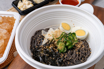 Dalgalbi, Korean food, Chuncheon, cheese, spicy buckwheat noodles, noodles, side dishes, Korean pancakes