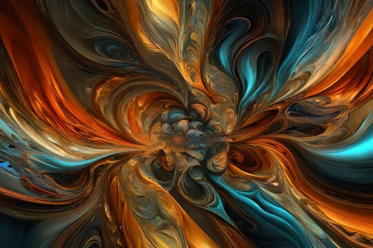 Desire of wonderful , abstract fantasy, can be used designers for creation and processing of different images