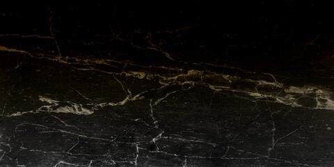 Gold Patterned natural of black marble (Gold Russia) texture background for product design