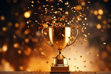 Champion Award gold cup