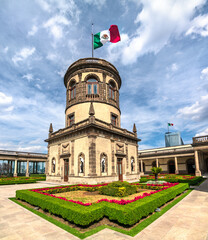 Caballero Alto Tower at Chapultepec Castle in Mexico City, Mexico