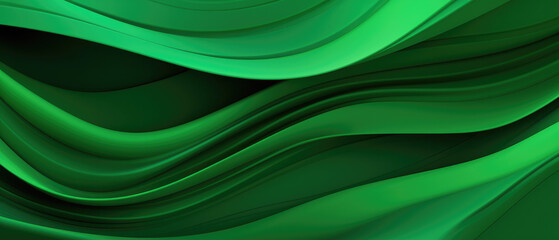Retro Abstract Field of Green, Organic Wallpaper Design
