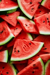 juicy watermelon pattern background