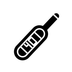  high body temperature solid icon