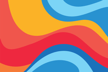 Abstract colorful background, Bright abstract background with a dynamic waves with circle, Abstract background with dynamic effect