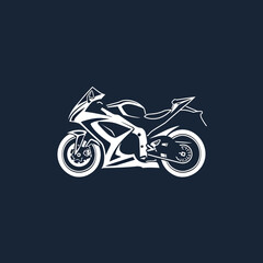 Obraz na płótnie Canvas Motorcycle Logo