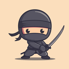 Obraz premium Ninja Logo