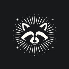 Raccoon Logo Animal