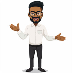 Black Male Presenter presenting 91