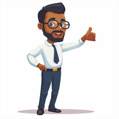 Black Male Presenter presenting 73