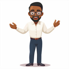 Black Male Presenter presenting 59