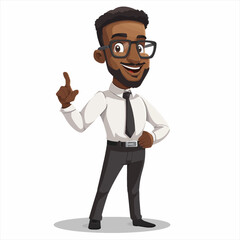 Black Male Presenter presenting 20