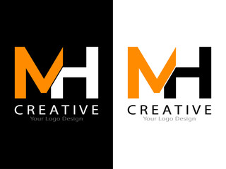 MH logo design
