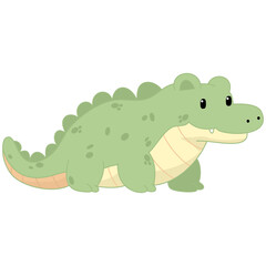 crocodile, illustration, animal, vector, cute, zoo, character, alligator, cartoon, design, funny, wildlife, jungle, nature, wild, happy, green, art, isolated, baby, fun, kid, background, graphic,