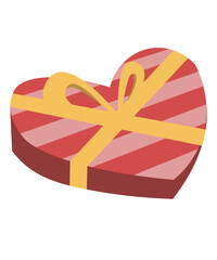 heart shaped gift box