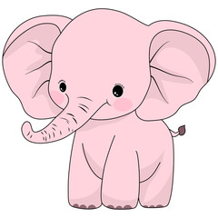 cute, baby, animal, cartoon, illustration, elephant, card, vector, character, greeting, nursery, little, funny, graphic, print, drawing, design, art, child, adorable, birthday, poster, fashion, backgr