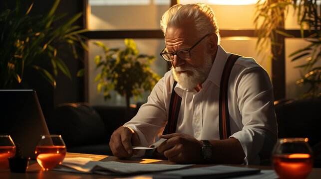 Professional accountant offering credible and trustworthy financial advice with expertise