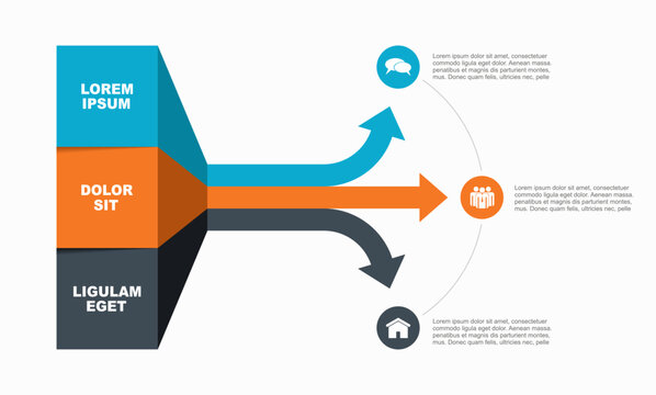 Infographic design template with place for your data. Vector illustration.