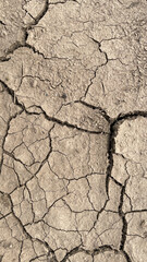 the texture of dry cracked earth