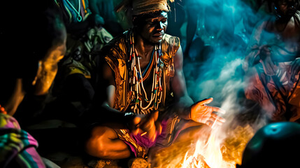 African Religious Rite or Black Magic or Voodoo