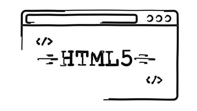 Html programming coding web development background animation