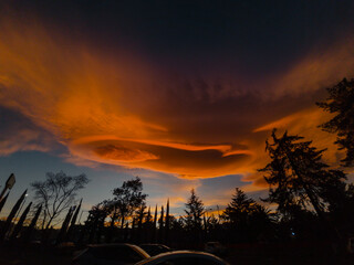 atardecer