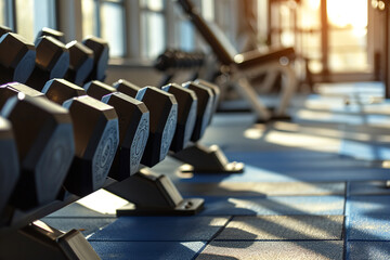 Gym's New Year promotion offering discounted memberships and additional perks such as personal training sessions - motivating new and existing members.