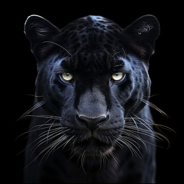 Close up of Black Panther