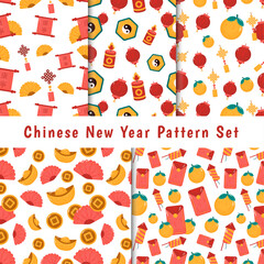 Collection of Chinese New Year Patterns