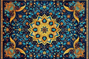 an old Arabic classic traditional style pattern background