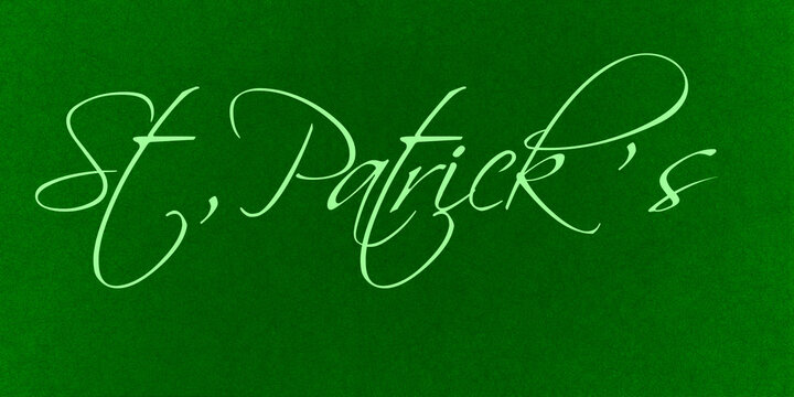 Happy St Patrick s Day slogan or Holiday concept, background image