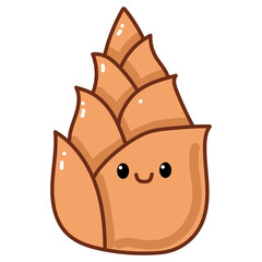Bamboo Shoot cartoon doodle