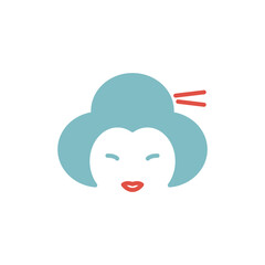 日本の舞妓アイコン