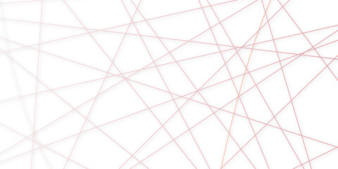 Abstract lines with red, white background creative and geometric shape background. abstract seamless modern technology concept geometric line vector illustration. vector red diagonal crossed lines.