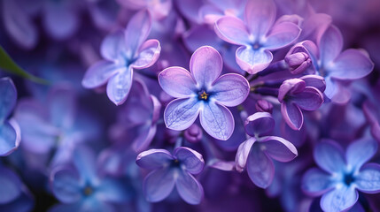 Close up macro lilac background. Springtime. 