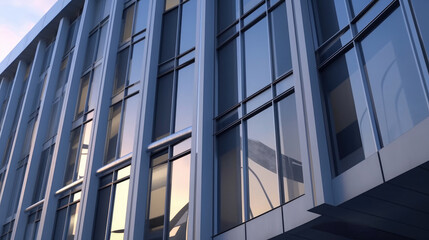 Modern office building