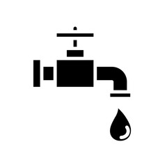clean water solid icon
