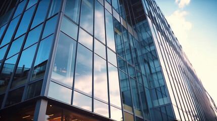 Naklejka premium Modern office building