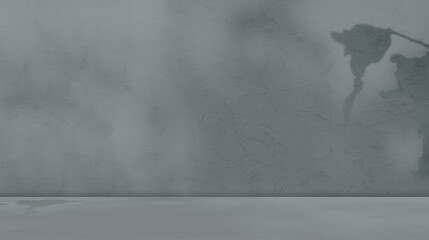 Beige Background Product Green Wall Studio Backdrop Floor Shadow Beige Light Podium Table Room...