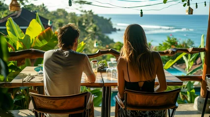 Kussenhoes Urlaub auf Bali. Sommer auf der Insel der Götter  © shokokoart
