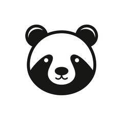 Fototapeta premium panda bear vector illustration vector isolated logo silhouette best for your t-shirt