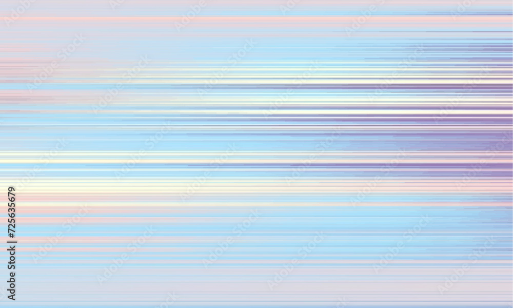 Poster abstract defocused horizontal background with horizontal smooth grunge lines. sunrise theme colors. 