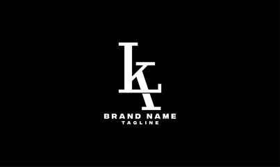 lk logo, lk monogram, vector logo, fashion logo, luxury logo, jewelry logo, monogram, fashion, logo design, kl logo, kl monogram, modern logo - obrazy, fototapety, plakaty