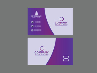 Vector Modern Creative and Clean Business Card design