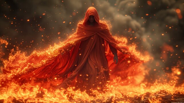 Emissary of the Inferno: Fiery Cloak Enigma