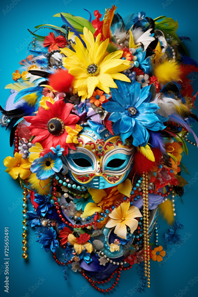 Canvas Prints carnival mask