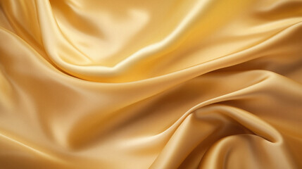 Smooth elegant golden silk can use as wedding background. In Sepia toned. Retro style