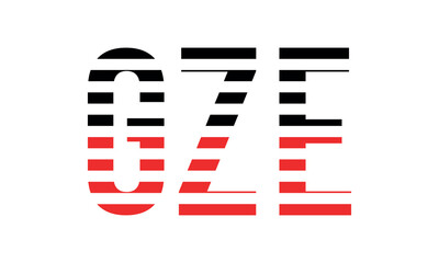 GZE three initial letter iconic line negative space minimal logo design vector template. monogram, abstract, wordmark, business, typography, minimalist, brand, company, flat, modern, unique, simple