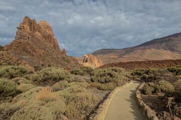 Landscape of Teide National Park , Tenerife